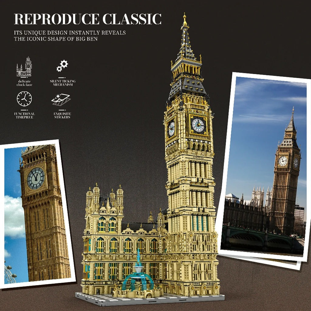 Reobrix Big Ben & Elizabeth Tower (55012) building set - view 3