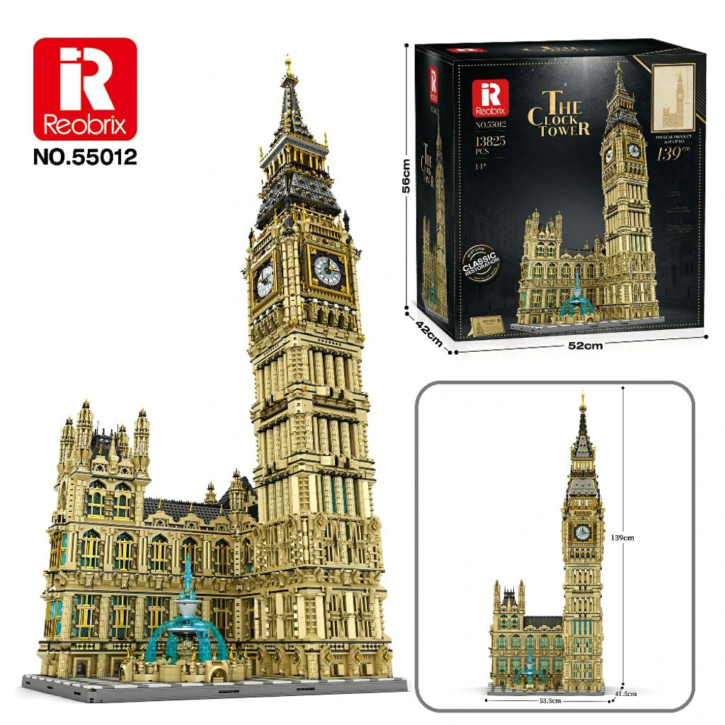 Reobrix Big Ben & Elizabeth Tower (55012) building set - view 7