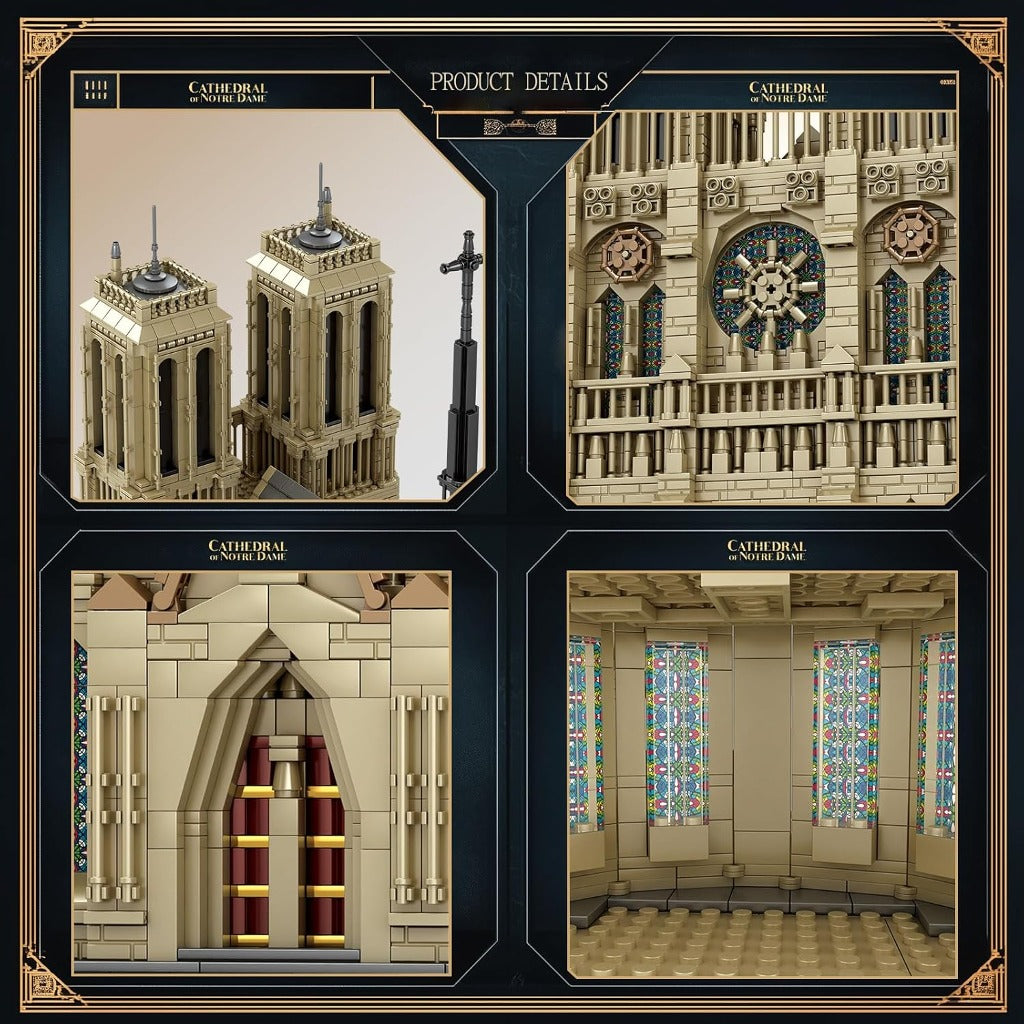 Reobrix Cathedral of Notre-Dame (66016) building set - view 5