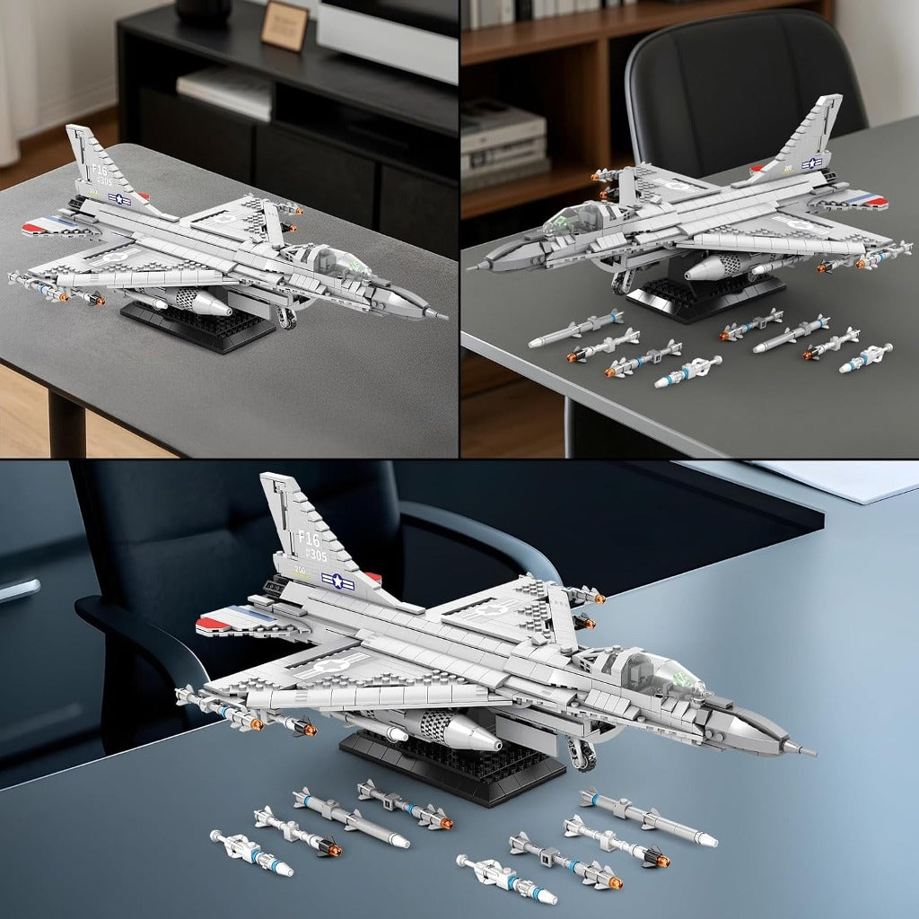 Reobrix F-16 Fighting Falcon (33027) building set - view 5