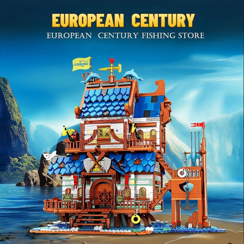 Reobrix Fishing Store (66007) building set - view 2