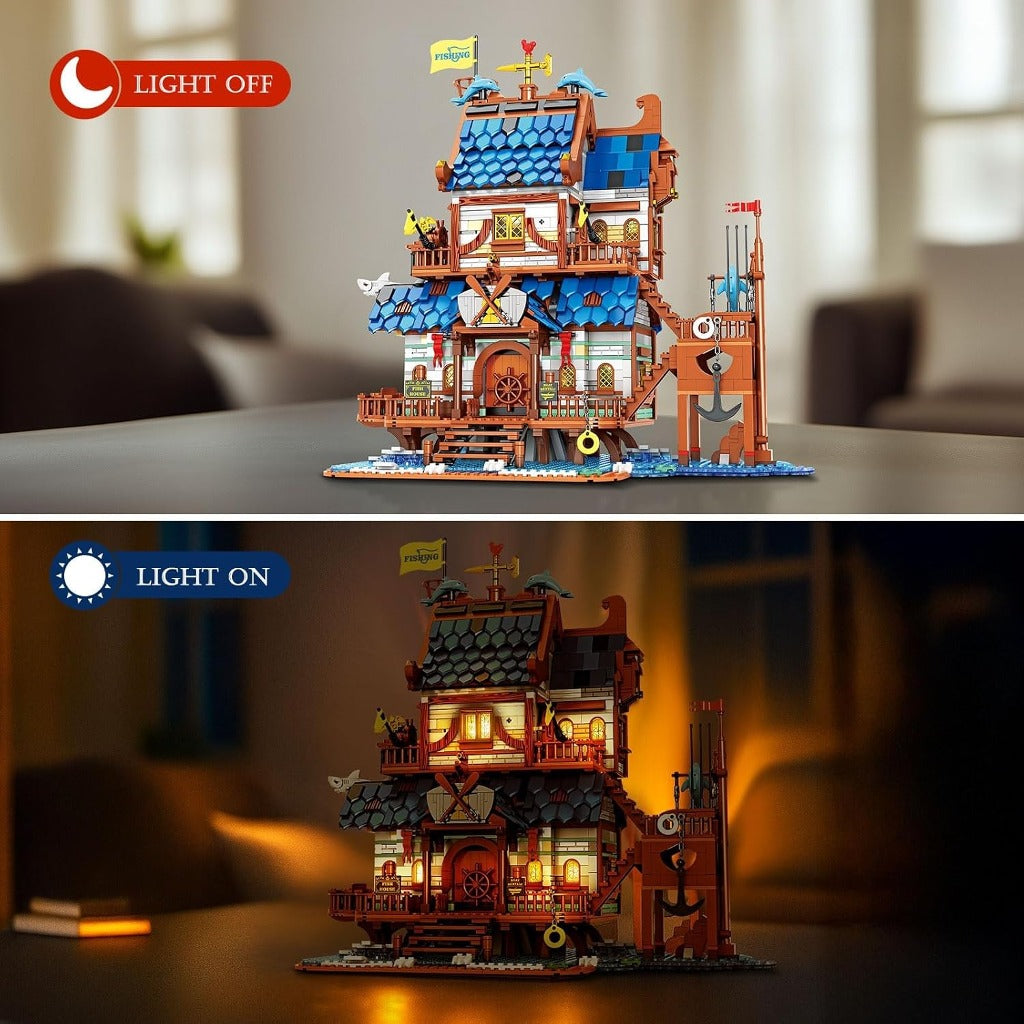 Reobrix Fishing Store (66007) building set - view 3