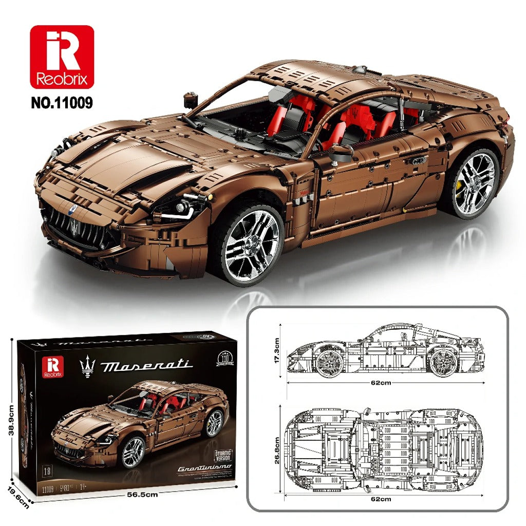 Reobrix GranTurismo Maserati Dynamic Version (11009) building set - view 2