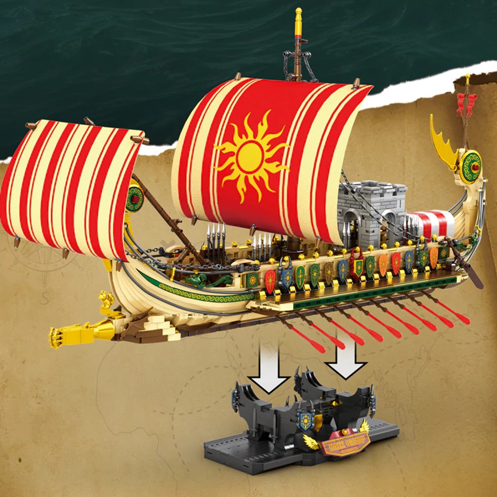 Reobrix Greek Warships (66102) building set - view 2