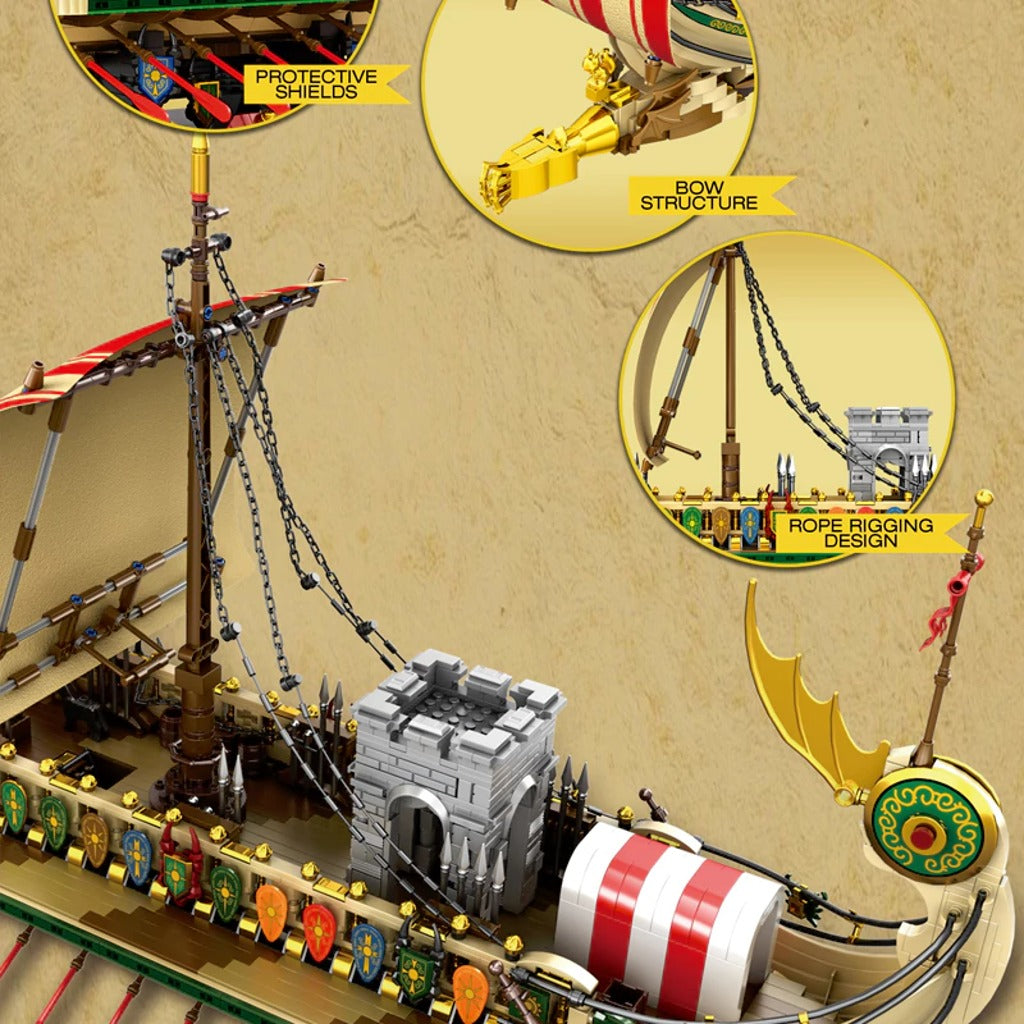 Reobrix Greek Warships (66102) building set - view 4