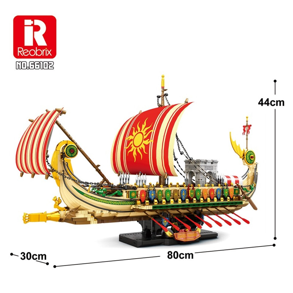 Reobrix Greek Warships (66102) building set - view 5