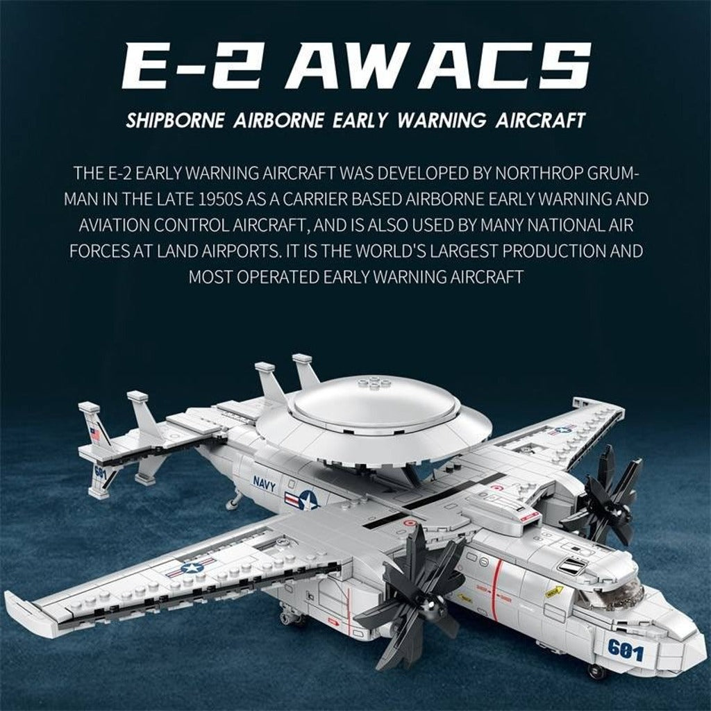 Reobrix KJ-600 Awacs Fighter (33029) building set - view 2