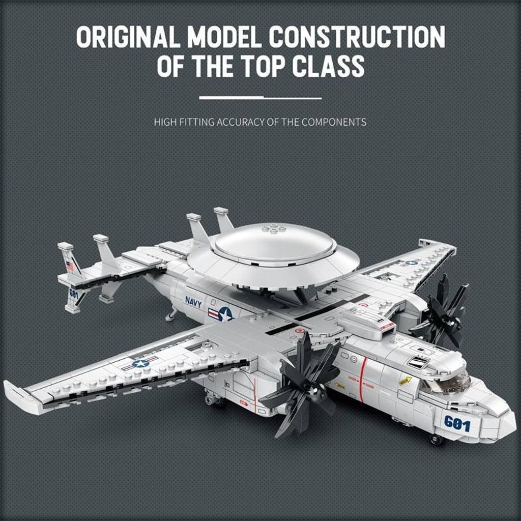 Reobrix KJ-600 Awacs Fighter (33029) building set - view 4