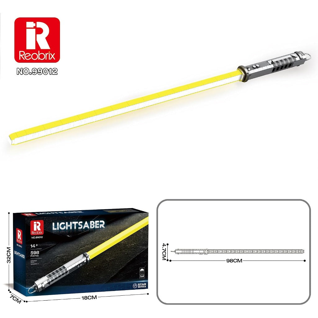 Reobrix Lightsaber (99012) - Yellow building set - view 7