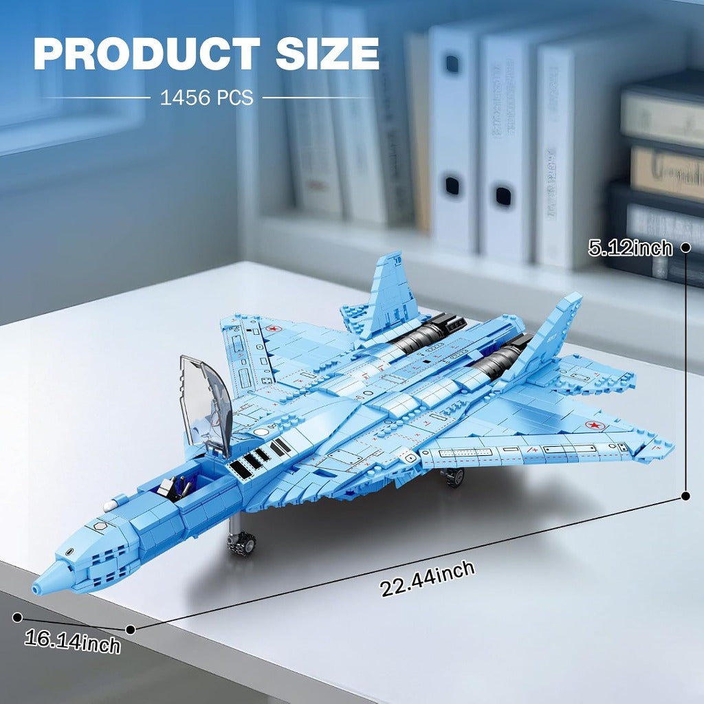 Reobrix SU-57 Heavy Fighter Sukhoi (33030) building set - view 2