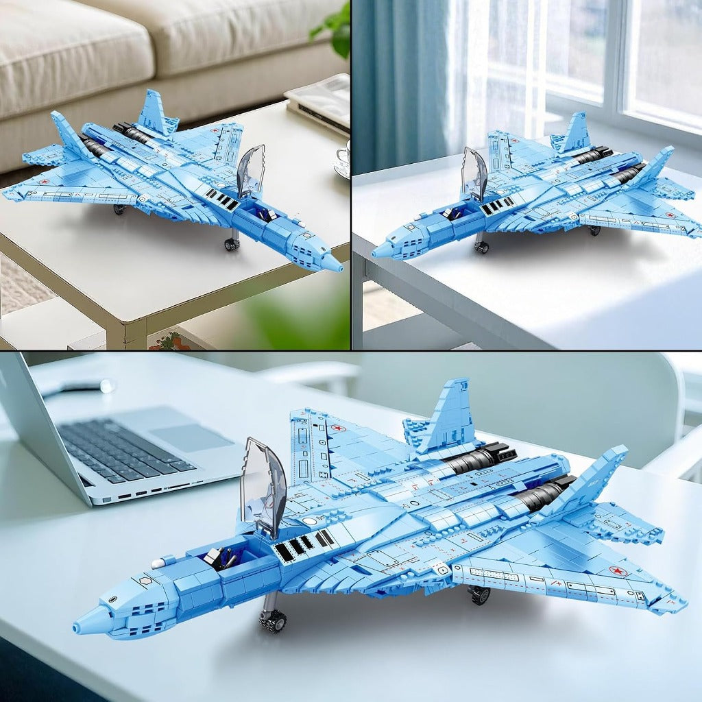 Reobrix SU-57 Heavy Fighter Sukhoi (33030) building set - view 4