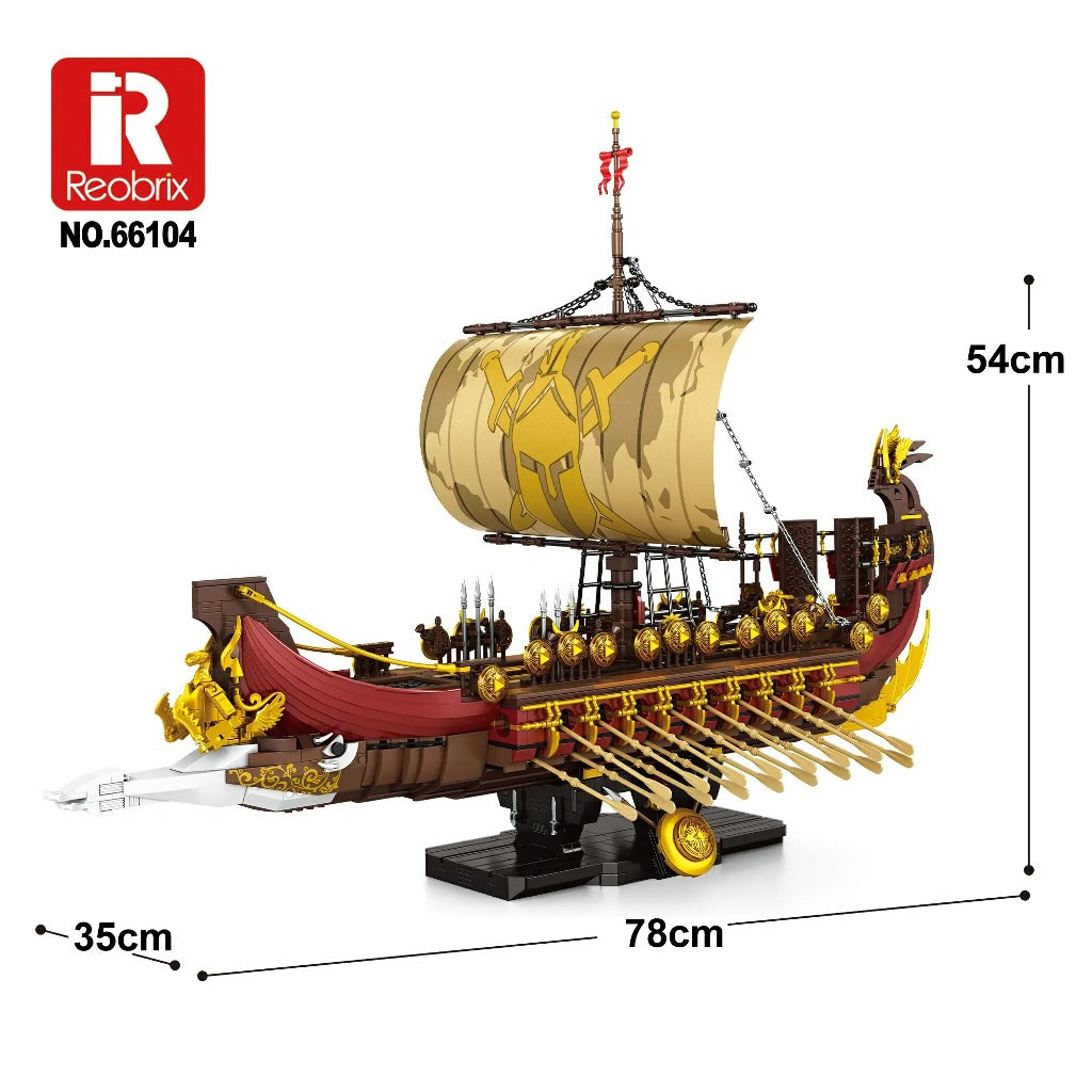 Reobrix Spartan Warships (66104) building set - view 2