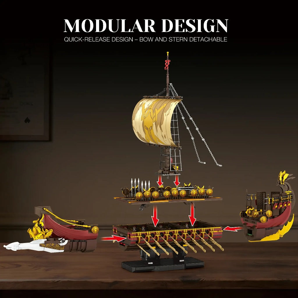 Reobrix Spartan Warships (66104) building set - view 3