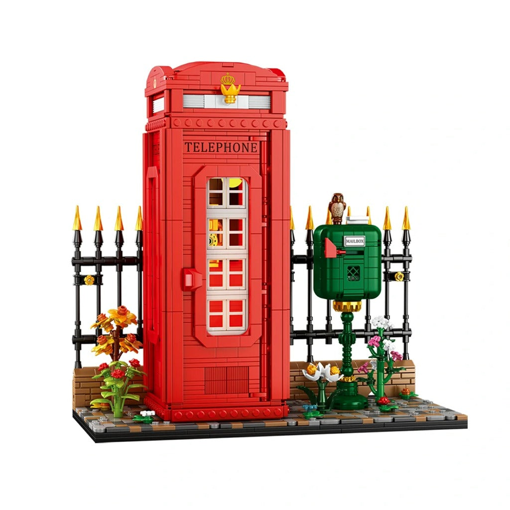 Reobrix Telephone Booth (66609) building set