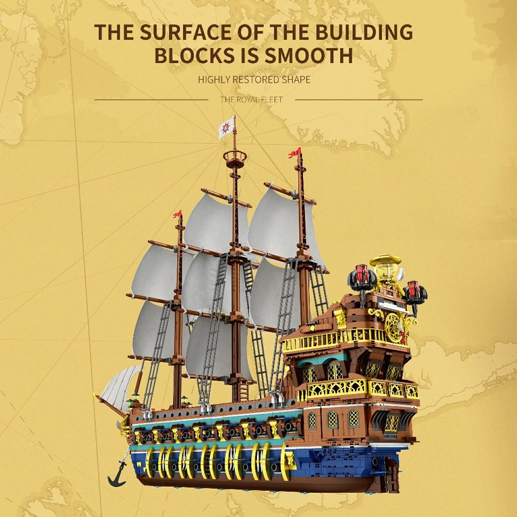Reobrix The Royal Fleet: The Sun (66011) building set - view 5