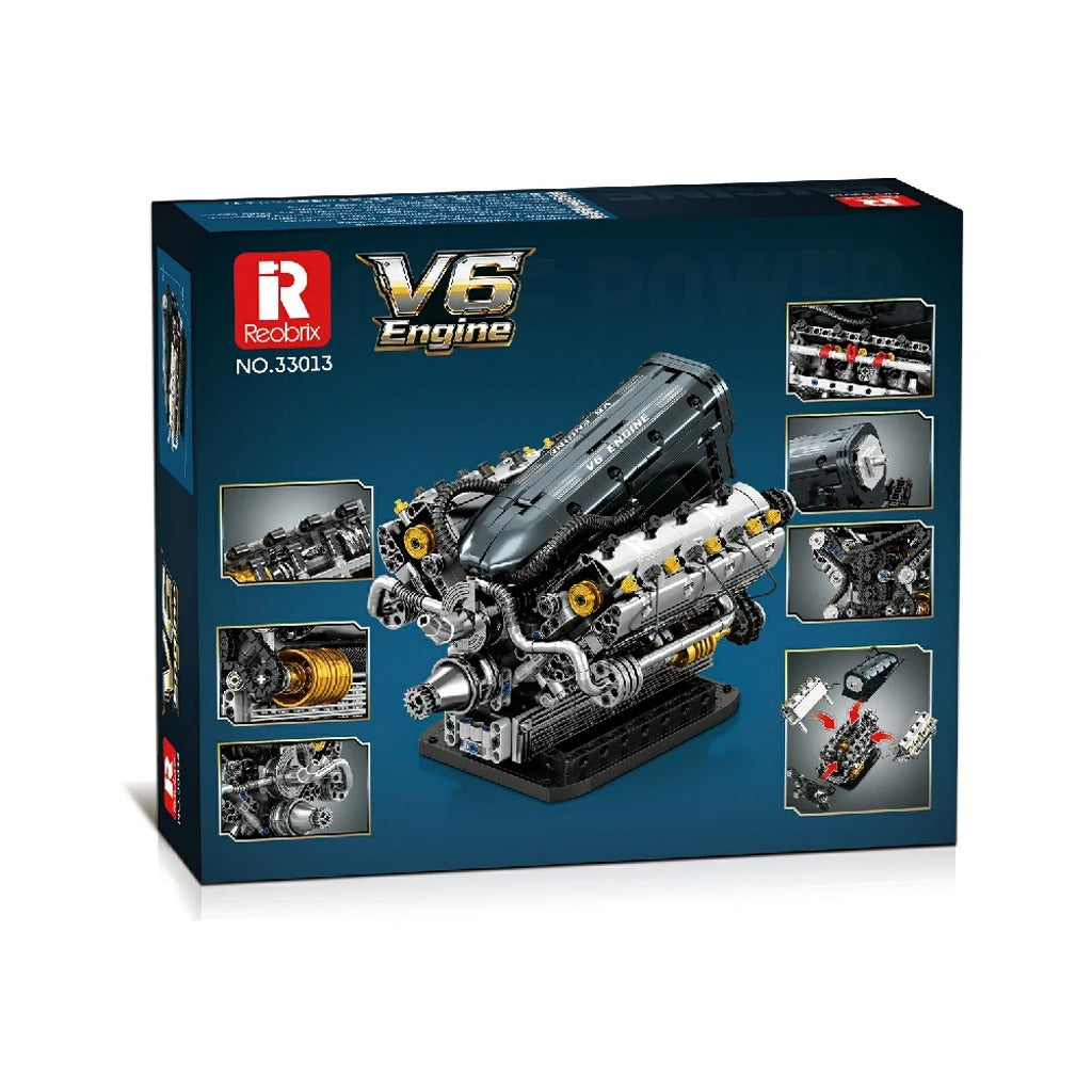 Reobrix V6 Engine (33013) building set - view 3
