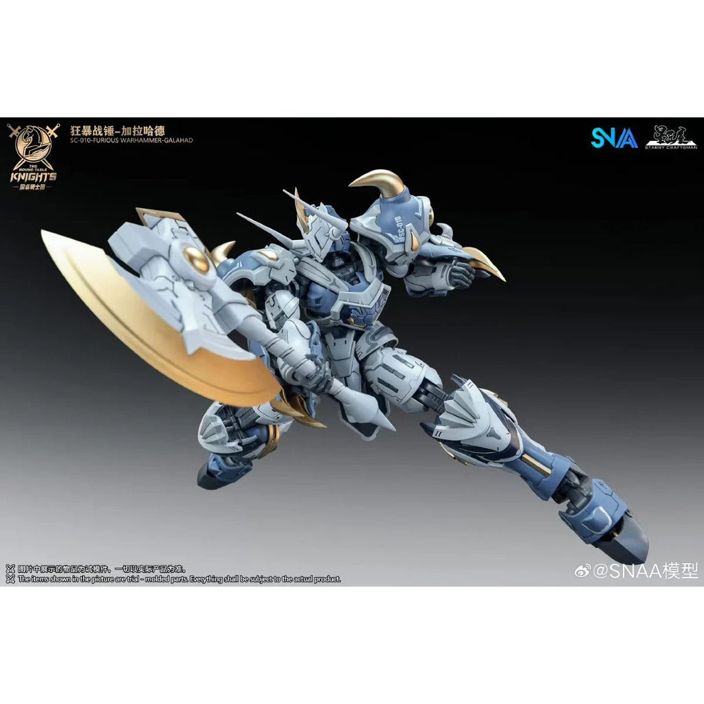 SNAA The Round Table Knights 1/144 Furious Warhammer Galahad Model Kit