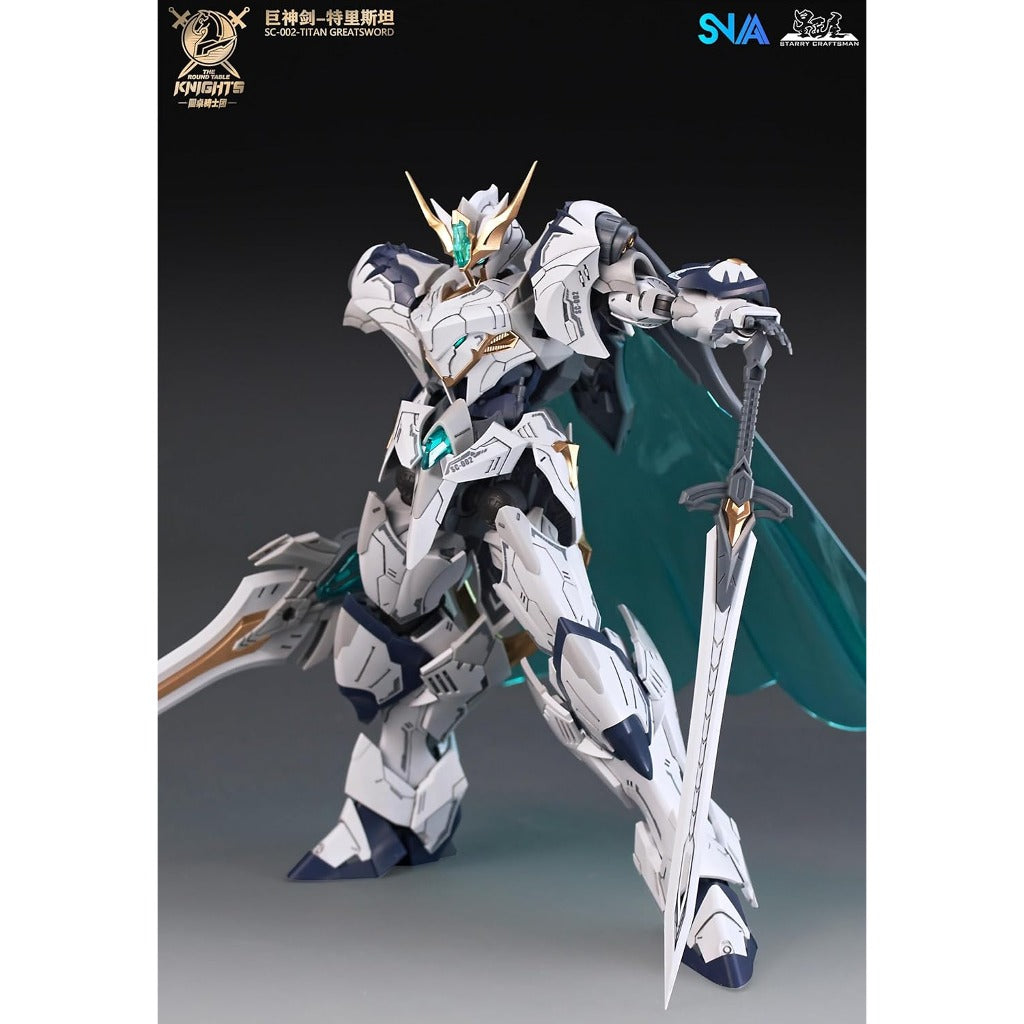SNAA The Round Table Knights 1/144 Titan Greatsword Tristan Model Kit - view 6