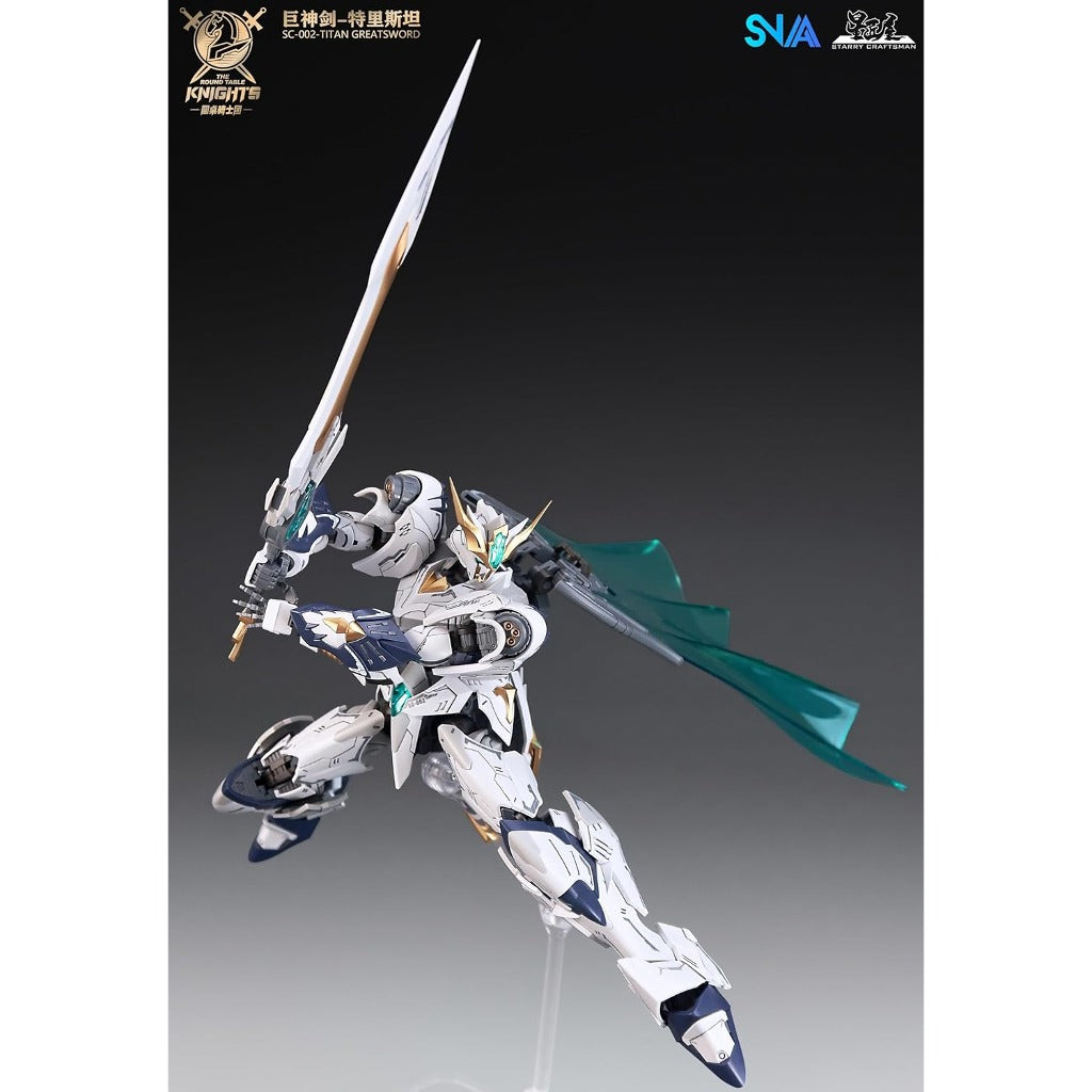 SNAA The Round Table Knights 1/144 Titan Greatsword Tristan Model Kit - view 7