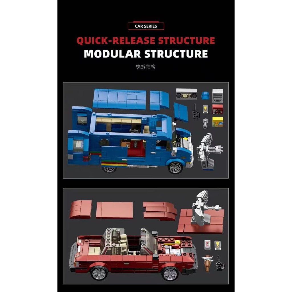12GO Stranger Things Car Set (95007) building set - view 8