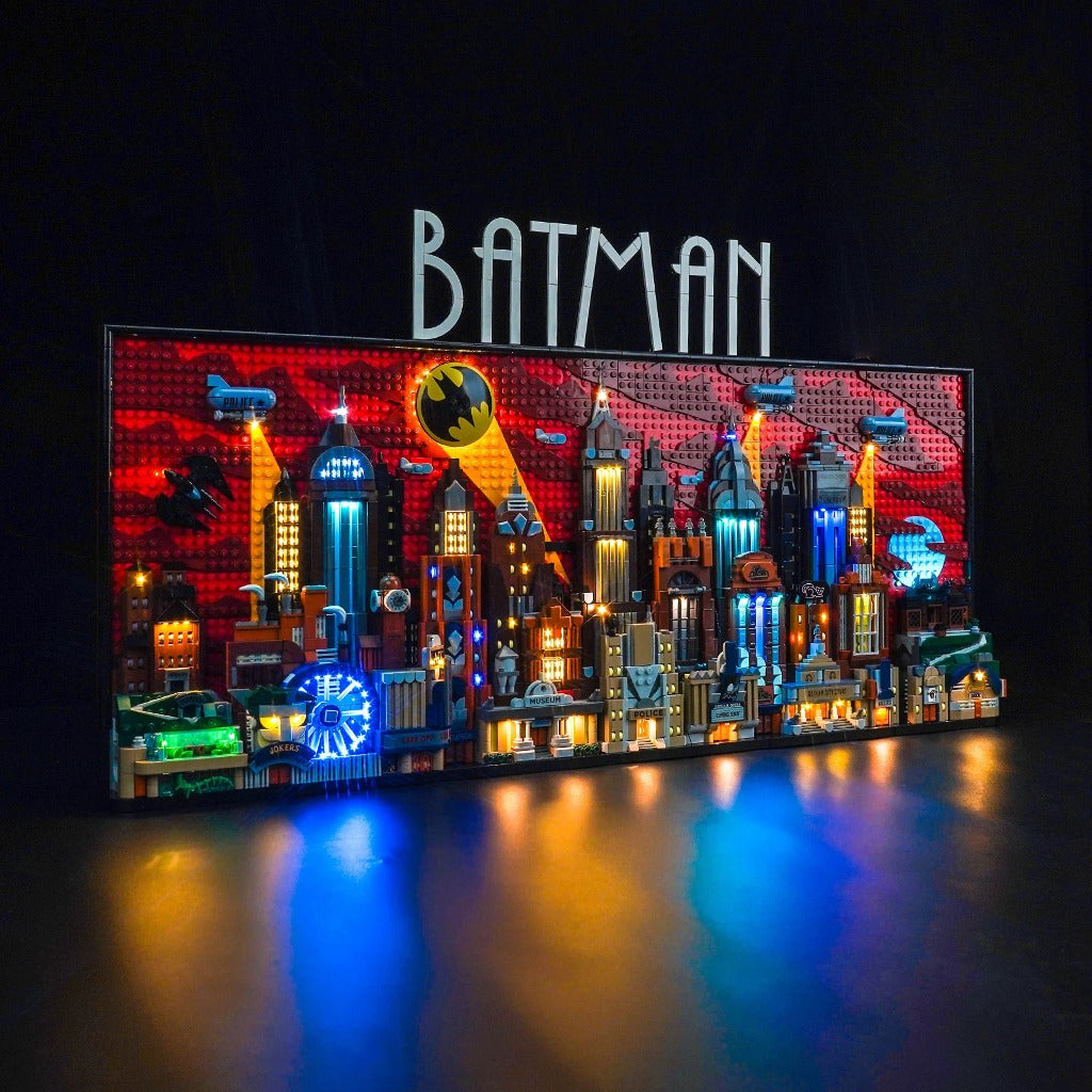 BrickBling Light Kit for LEGO Batman The Animated Series Gotham City 76271 - view 5