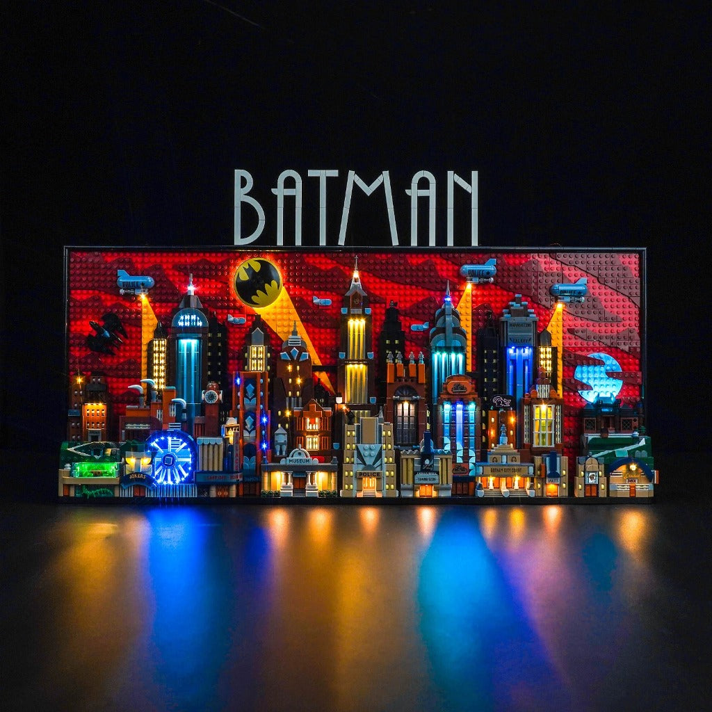 BrickBling Light Kit for LEGO Batman The Animated Series Gotham City 76271
