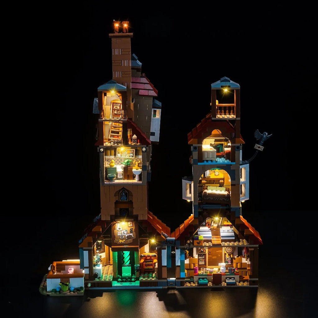 BrickBling Light Kit for LEGO Harry Potter The Burrow – Collectors' Edition 76437 - view 3