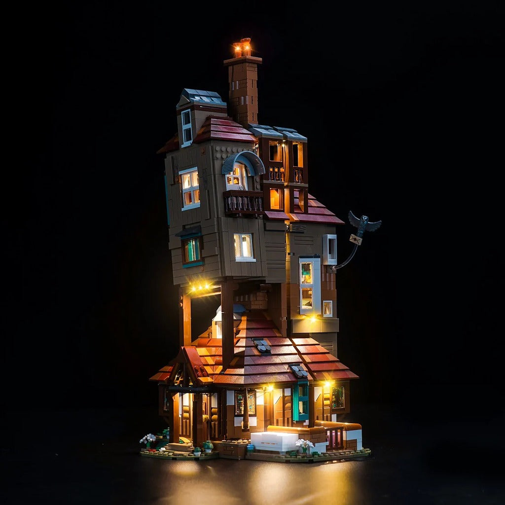 BrickBling Light Kit for LEGO Harry Potter The Burrow – Collectors' Edition 76437 - view 4