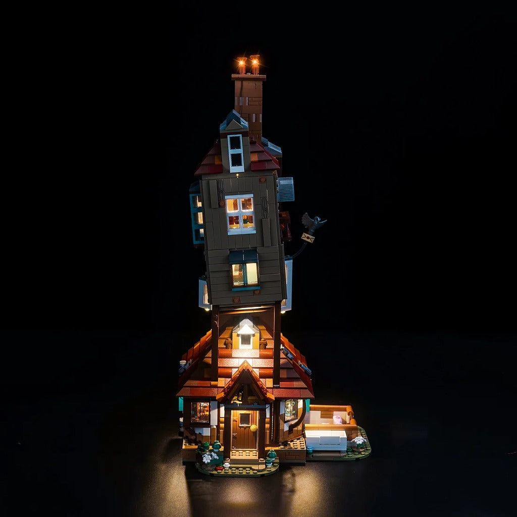 BrickBling Light Kit for LEGO Harry Potter The Burrow – Collectors' Edition 76437 - view 5