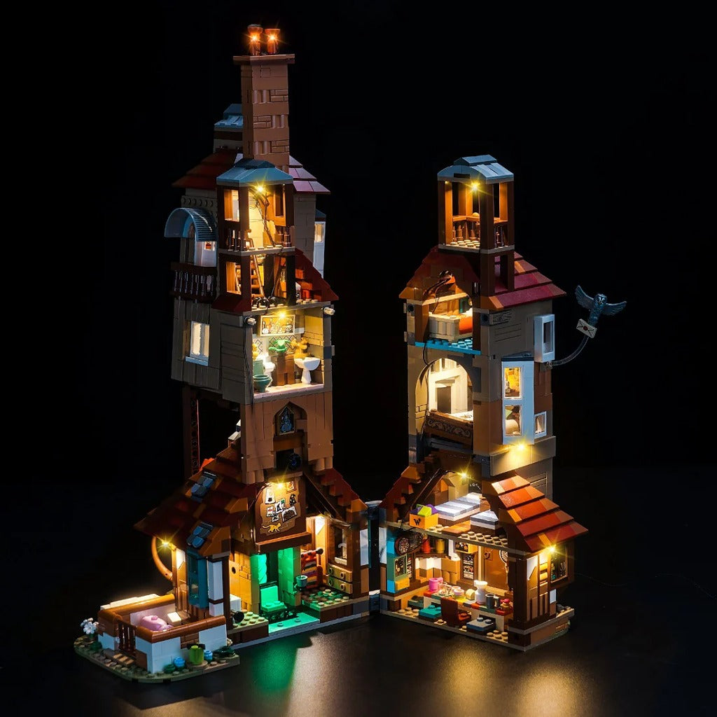 BrickBling Light Kit for LEGO Harry Potter The Burrow – Collectors' Edition 76437