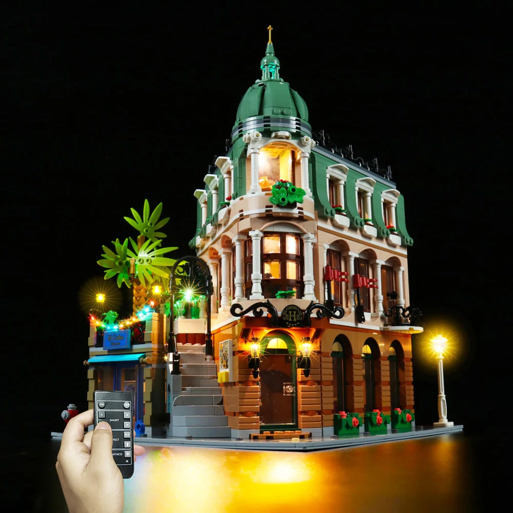 BrickBling Light Kit for LEGO Icons Boutique Hotel 10297 - view 2