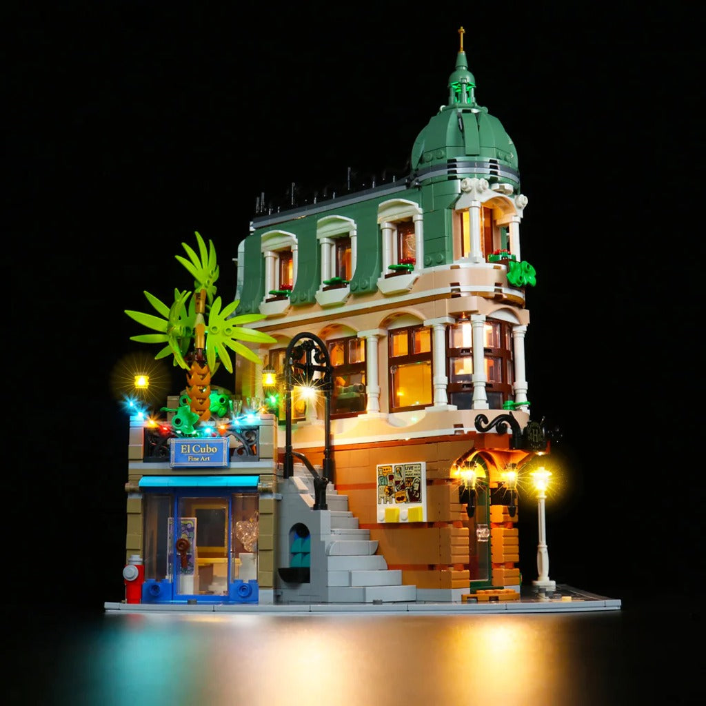 BrickBling Light Kit for LEGO Icons Boutique Hotel 10297 - view 3
