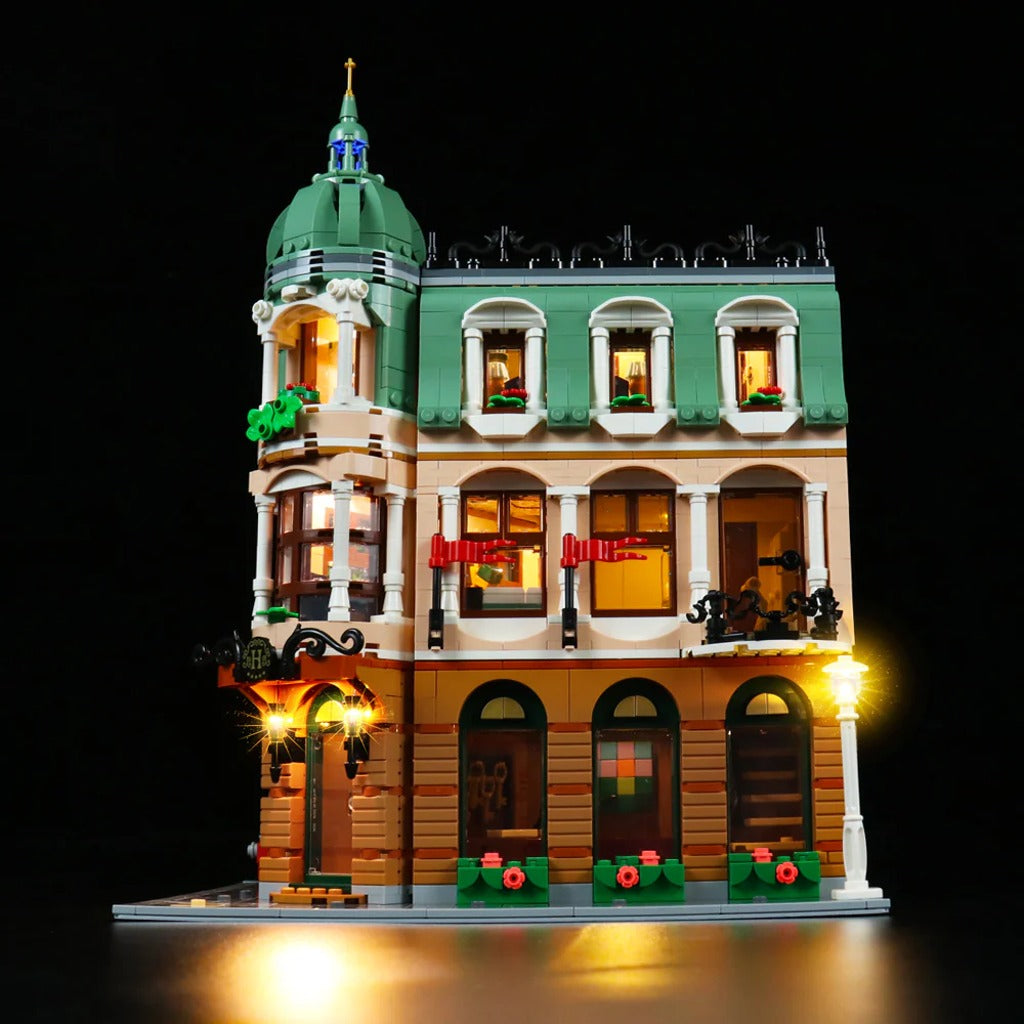 BrickBling Light Kit for LEGO Icons Boutique Hotel 10297 - view 4