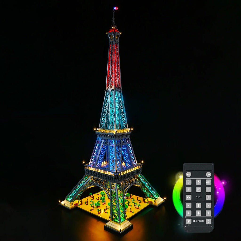 BrickBling Light Kit for LEGO Icons Eiffel Tower 10307 - view 2