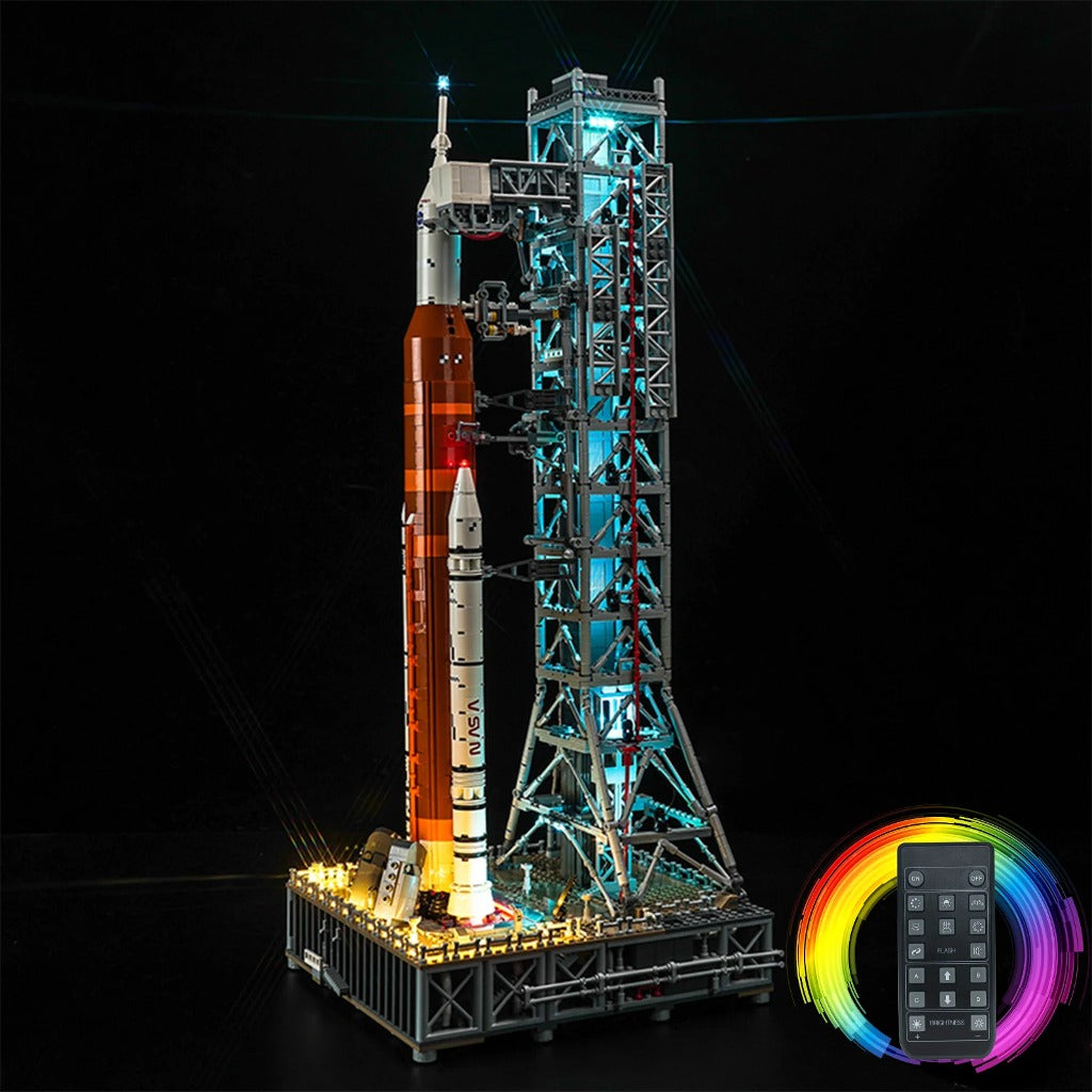 BrickBling Light Kit for LEGO Icons NASA Artemis Space Launch System 10341 GC Version - view 2