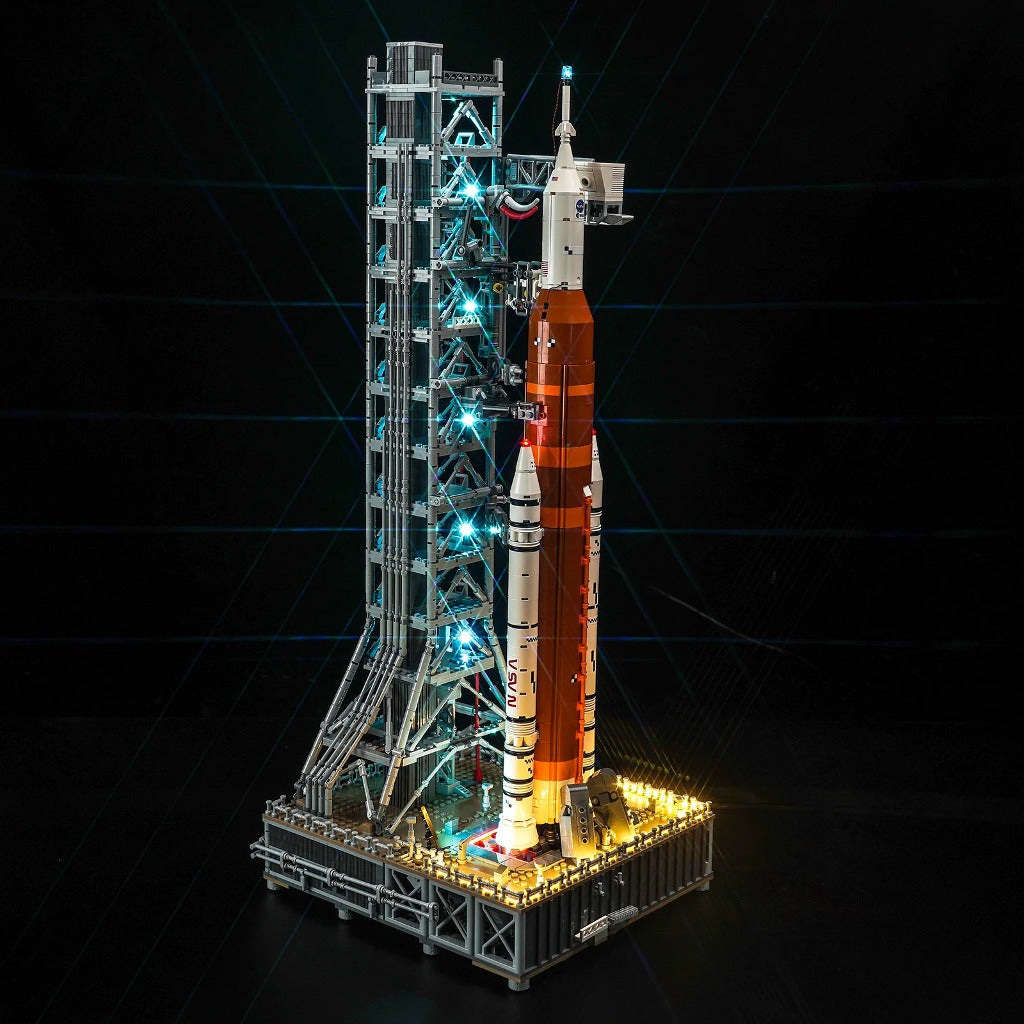 BrickBling Light Kit for LEGO Icons NASA Artemis Space Launch System 10341 GC Version - view 3