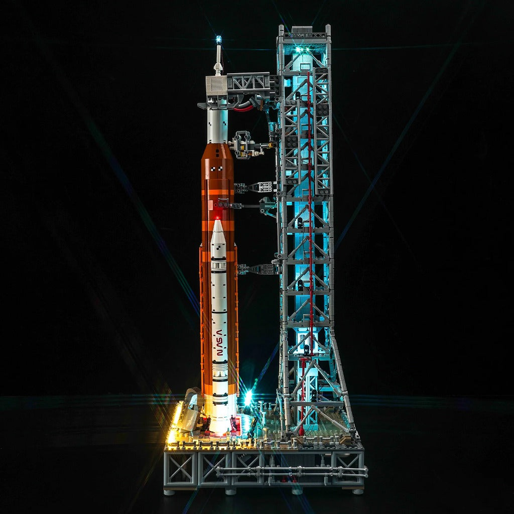 BrickBling Light Kit for LEGO Icons NASA Artemis Space Launch System 10341 GC Version - view 5
