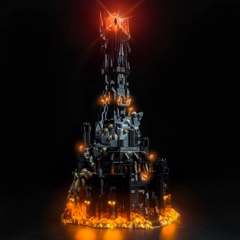 BrickBling Light Kit for LEGO Icons The Lord of the Rings: Barad-dûr 10333 Plus Version - view 4