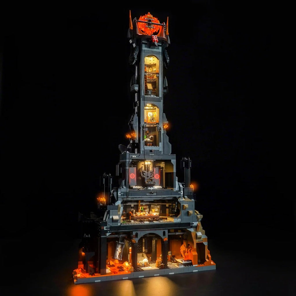 BrickBling Light Kit for LEGO Icons The Lord of the Rings: Barad-dûr 10333 Plus Version - view 5