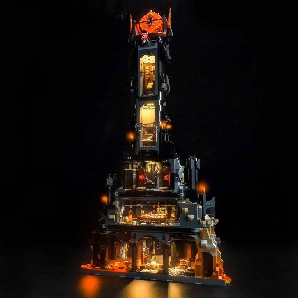 BrickBling Light Kit for LEGO Icons The Lord of the Rings: Barad-dûr 10333 Plus Version - view 6