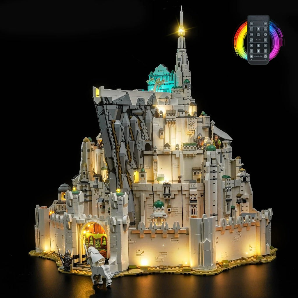 BrickBling Light Kit for LEGO Icons The Lord of the Rings: Minas Tirith 11377 - view 2