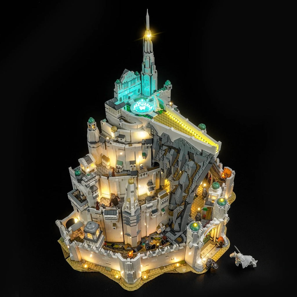 BrickBling Light Kit for LEGO Icons The Lord of the Rings: Minas Tirith 11377 - view 5