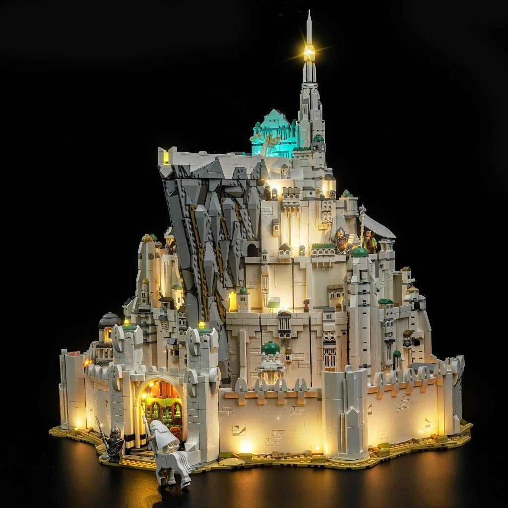 BrickBling Light Kit for LEGO Icons The Lord of the Rings: Minas Tirith 11377
