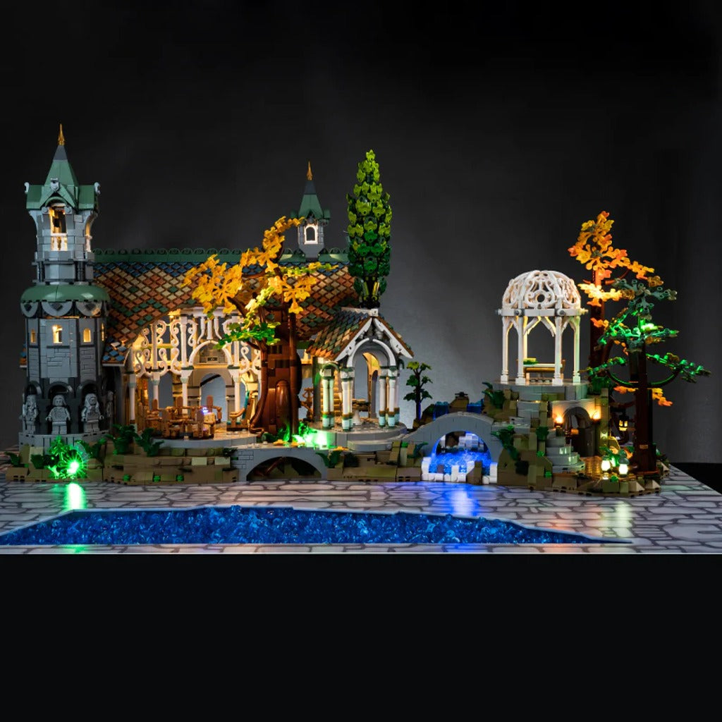 BrickBling Light Kit for LEGO Icons The Lord of the Rings: Rivendell 10316 - view 4