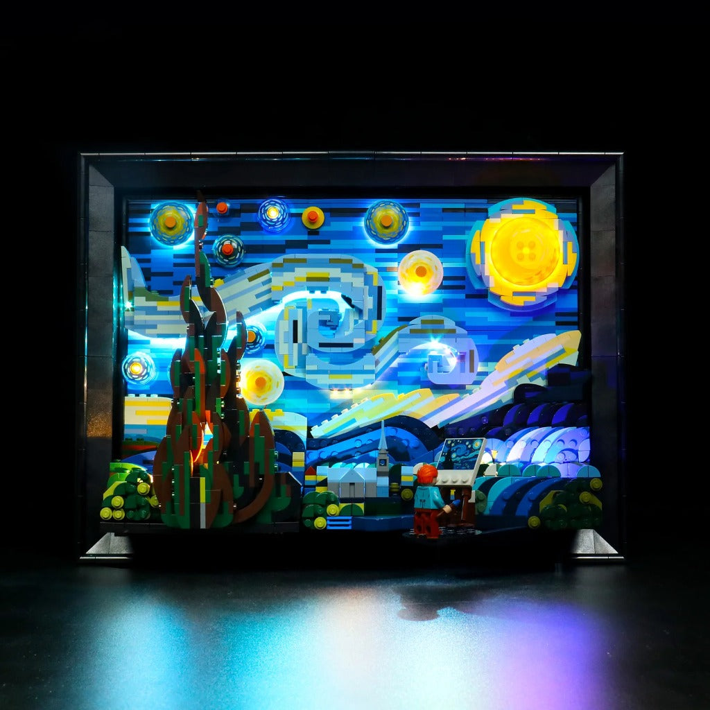 BrickBling Light Kit for LEGO Ideas Vincent van Gogh – The Starry Night 21333