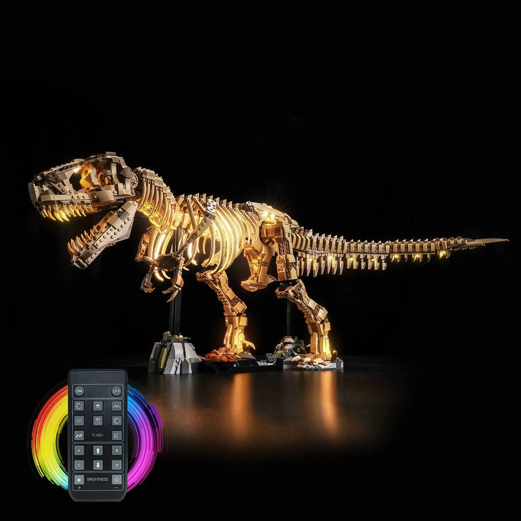 BrickBling Light Kit for LEGO Jurassic World Dinosaur Fossils: Tyrannosaurus rex 76968 - view 2