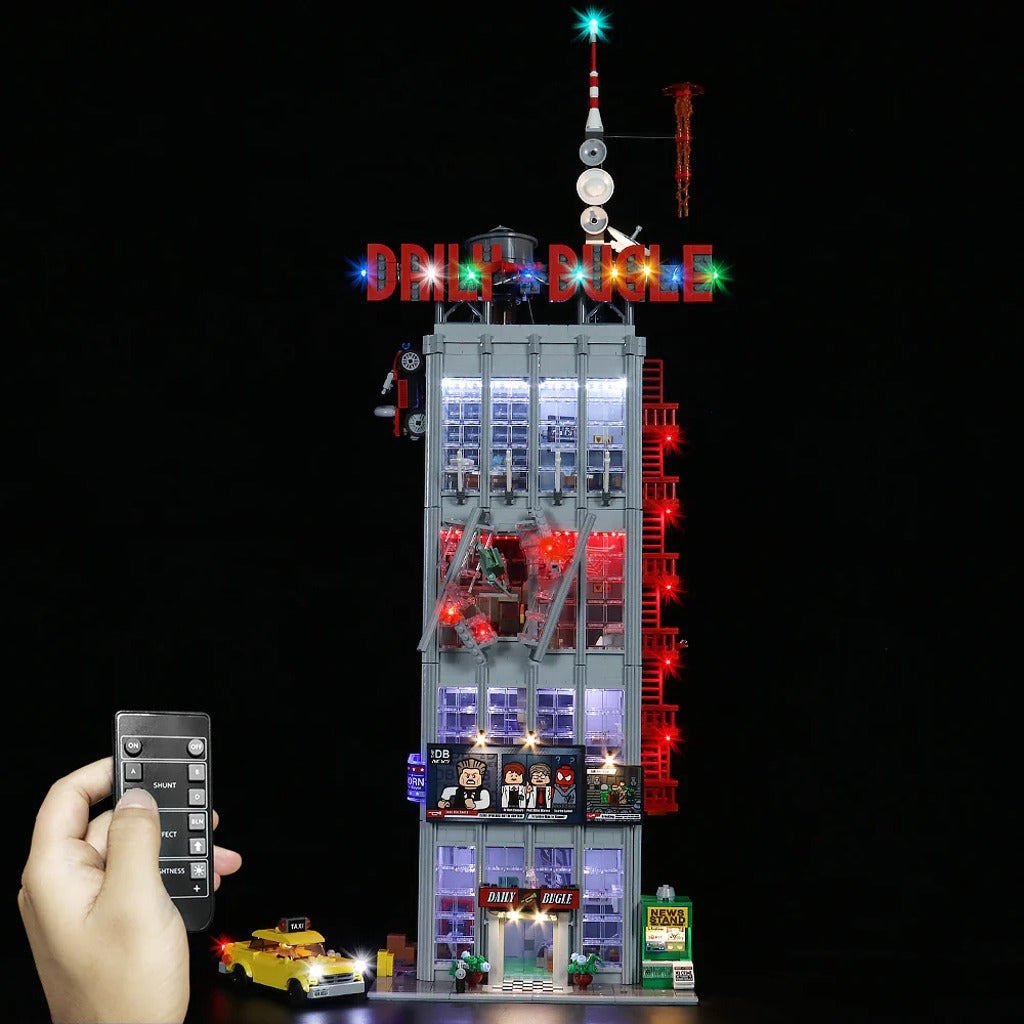 BrickBling Light Kit for LEGO Marvel Daily Bugle 76178 - view 2