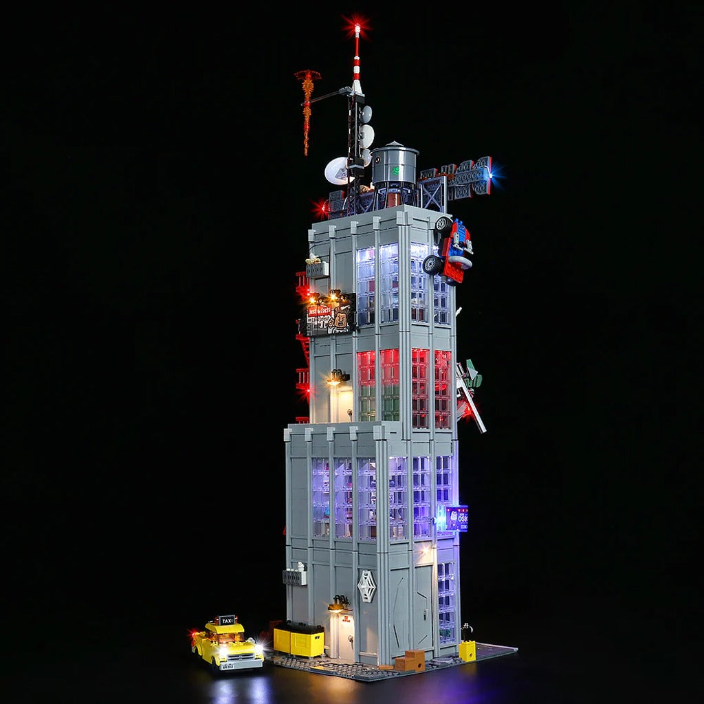 BrickBling Light Kit for LEGO Marvel Daily Bugle 76178 - view 5