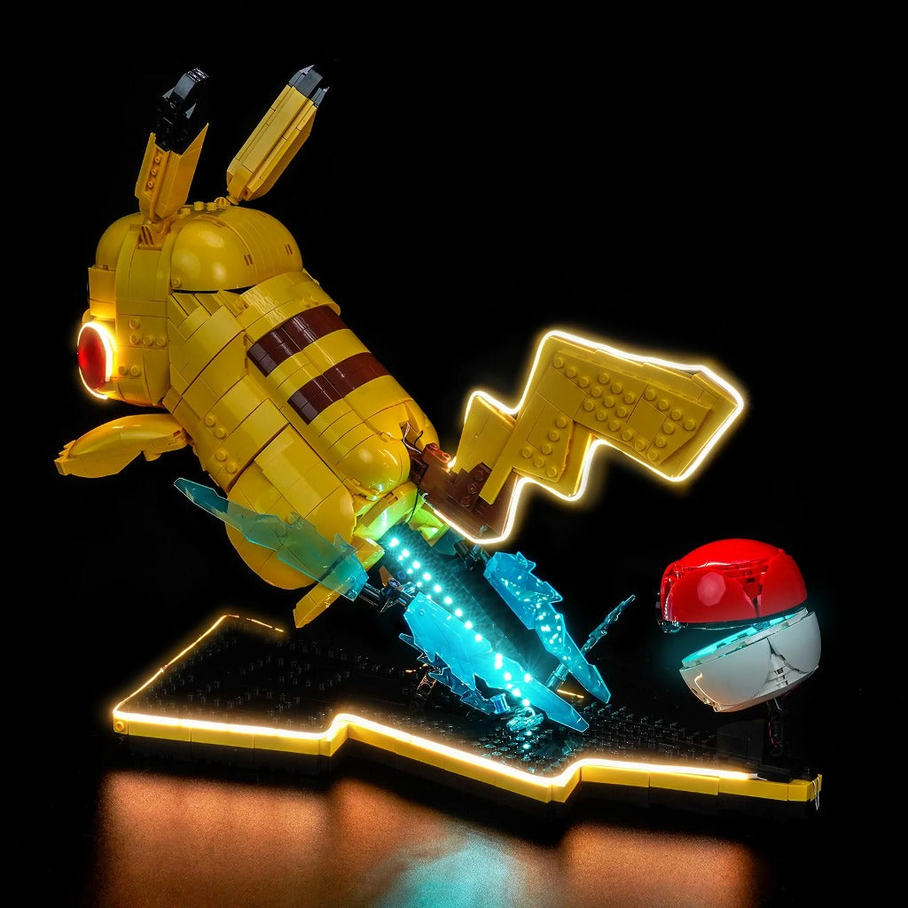 BrickBling Light Kit for LEGO Pokémon Pikachu and Poké Ball 72152 - view 6