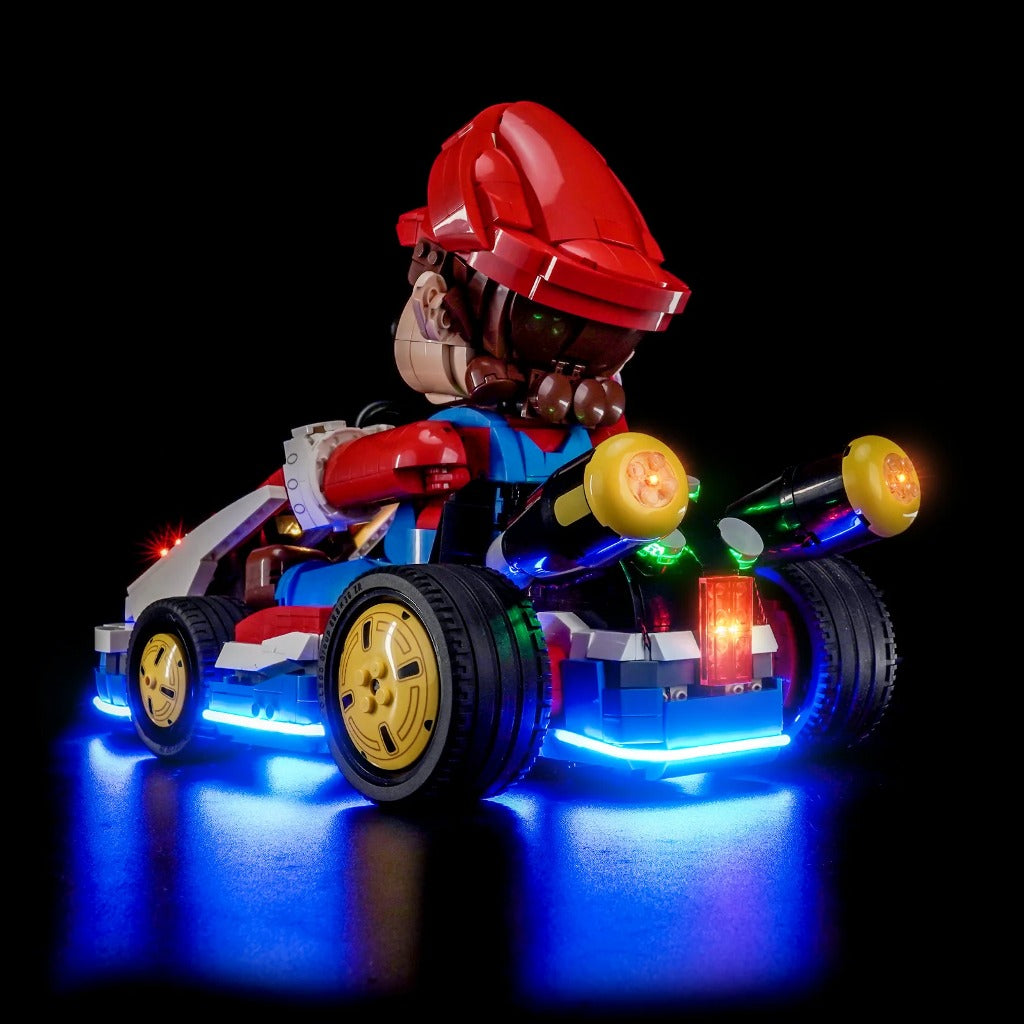 BrickBling Light Kit for LEGO Super Mario Mario Kart – Mario & Standard Kart 72037 - view 5